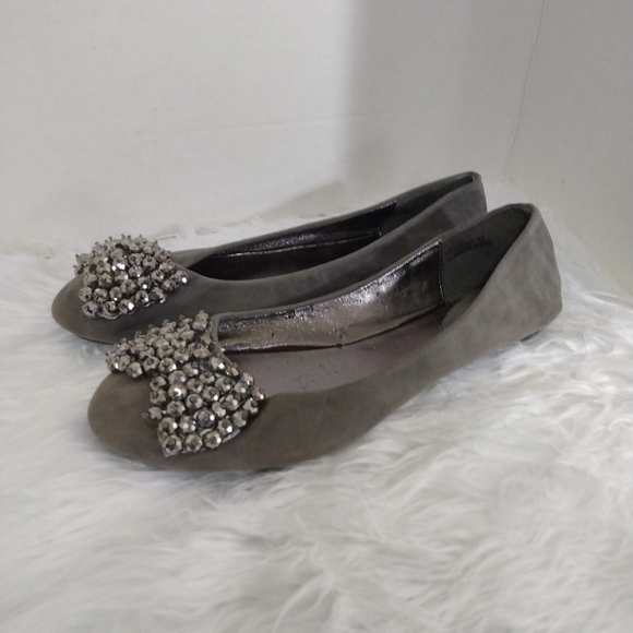 Bamboo Justine Glitter Beaded Flat - Picture 7 of 10